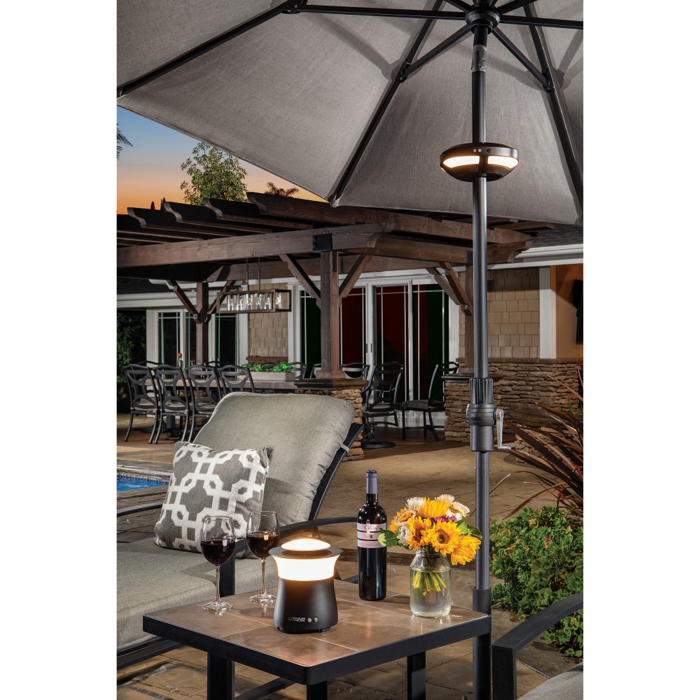 abba patio outdoor patio 9-feet aluminum market table umbrella Lyon Aqua Blue Scalloped Edge 11393088 Operation is effortless Color:T44