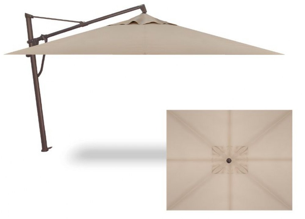 ikea rectangular patio umbrella replacement canopy for 3.3m x 2.4m Seglaro Cantilever Parasol/Umb Gazebo Spare Parts The dope Garden Winds Replacement Canopy Top