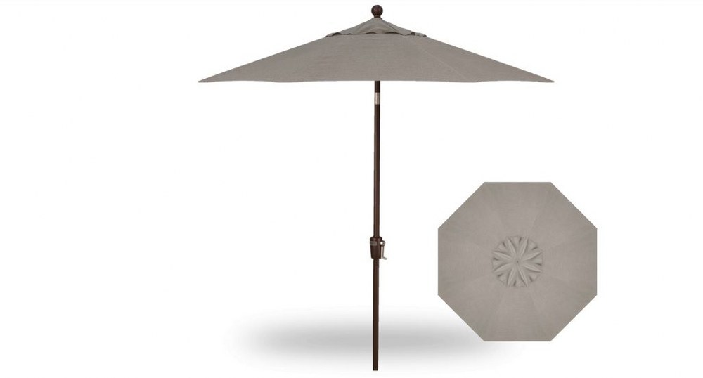 7 8 hex patio umbrella crank 9FT with Lift & Tilt 4 person furniture in the courtyard 7 8 hex patio umbrella